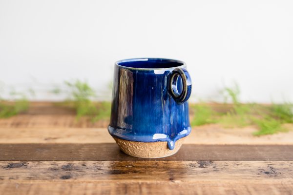 Tasse bicolore bleue – Image 2